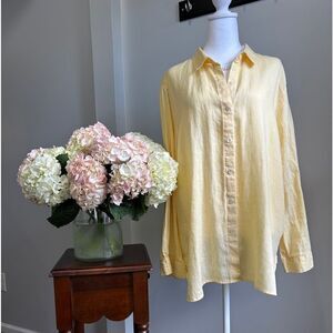 J.Jill Sunset Yellow Love Tunic